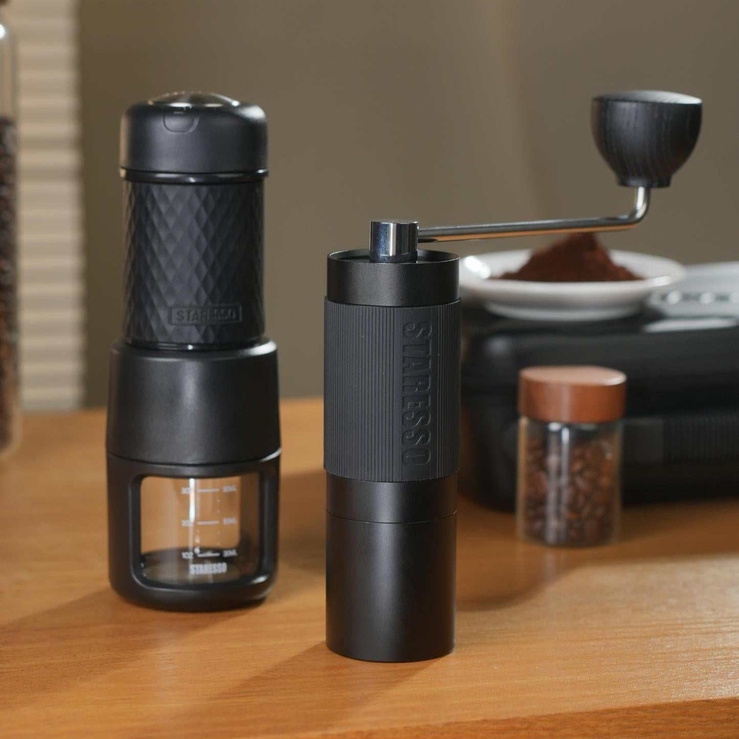 STARESSO Espresso Travel Kit, Best Portable Coffee Machine for