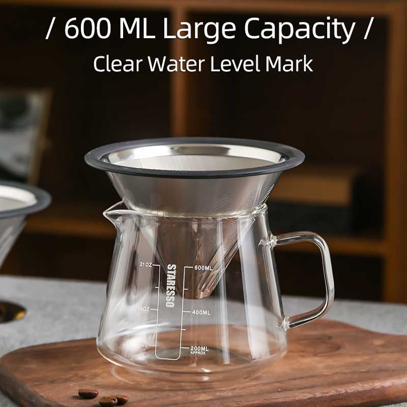 STARESSO-coffee-glass-carafe-with-large-capacity-600ml