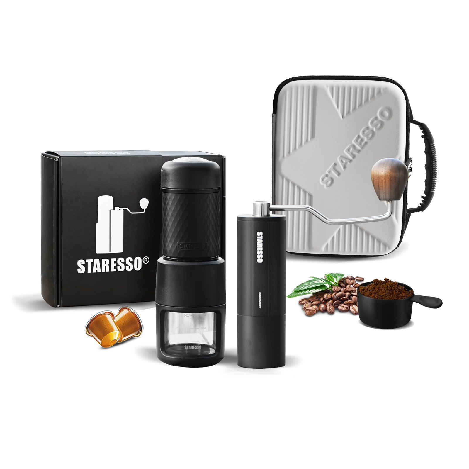 STARESSO Classic ＆ Discovery Grinder Travel Kit