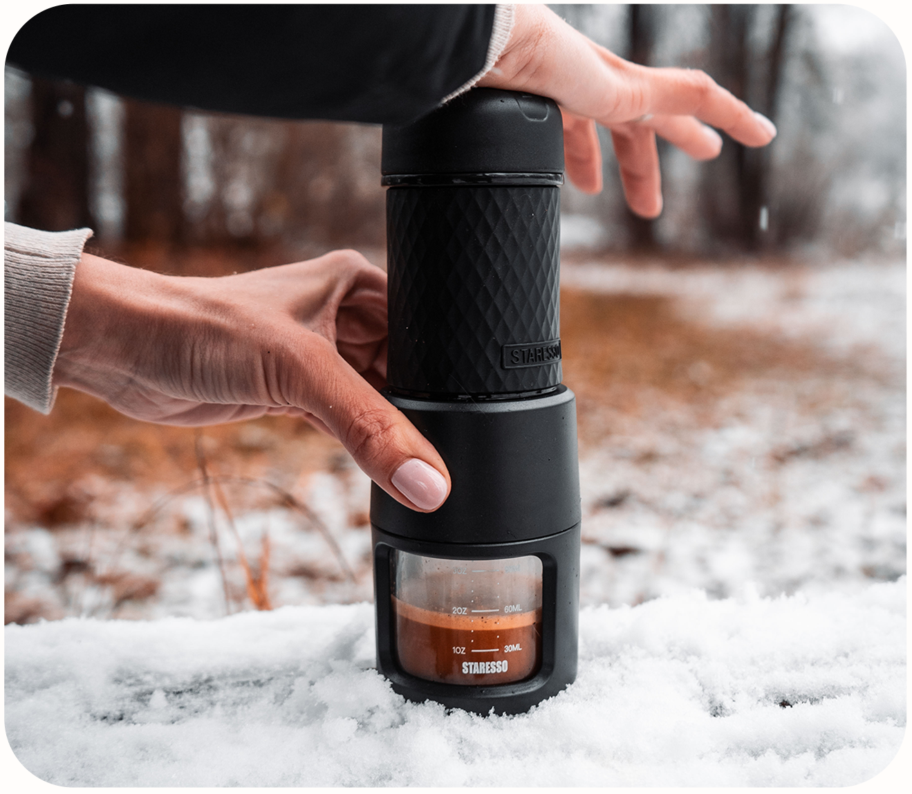 Take Your Coffee Game on the Go with Our Compact Espresso Maker