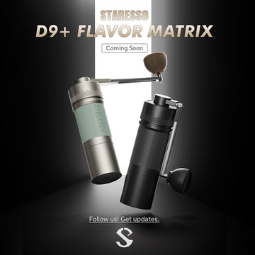 [🤩COMING SOON🤩] 2026 BIG LAUNCH - STARESSO D9+ Flavor Matrix, Manual Coffee Grinder Set with 3 Burrs