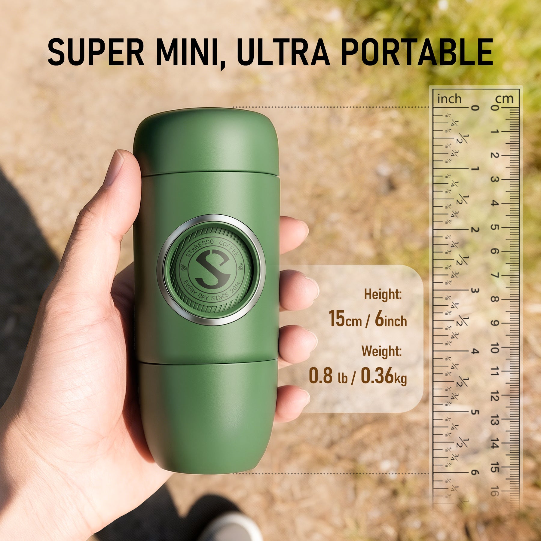 Travel NS: Portable Espresso Machine for Travel, Camping and Office