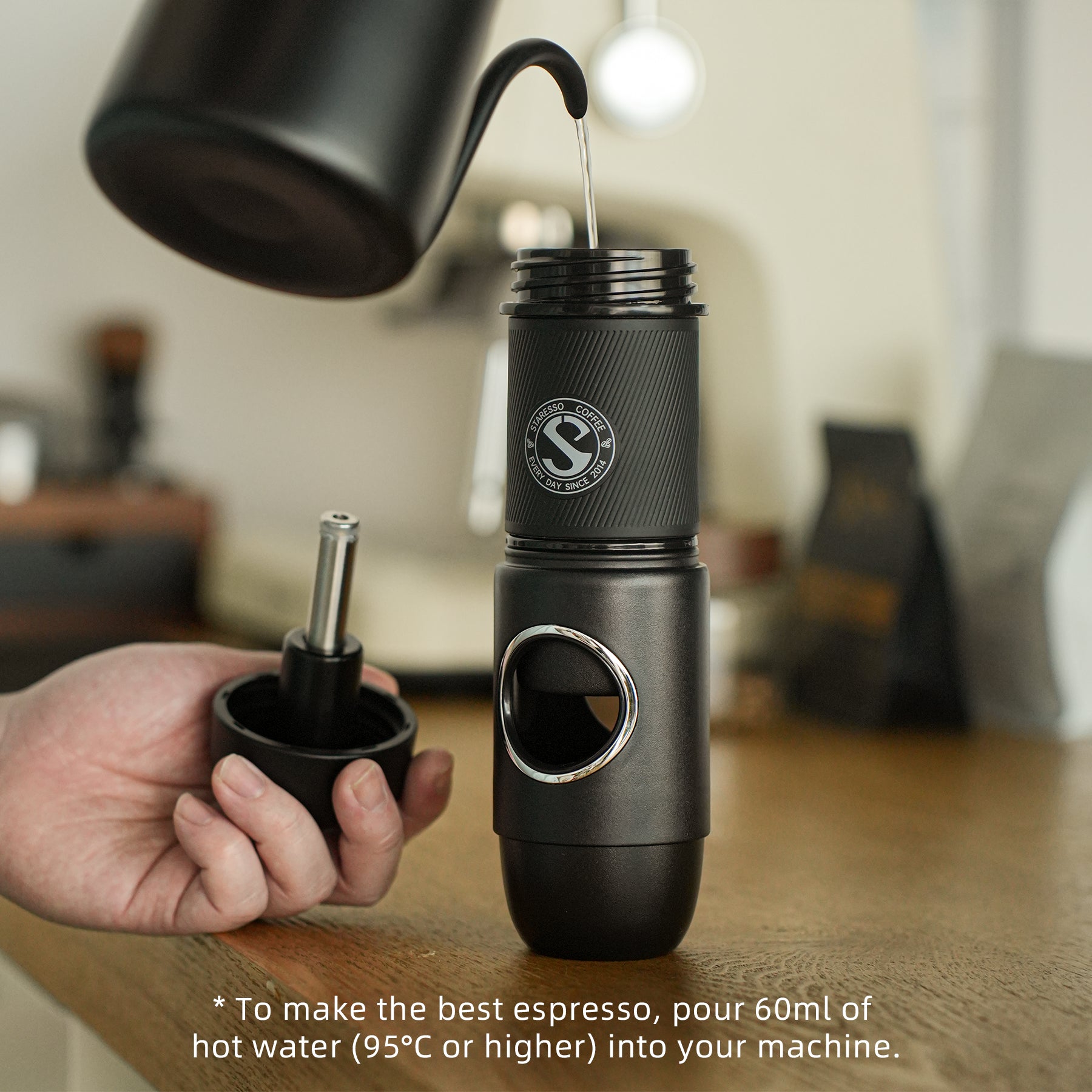 Travel NS: Portable Espresso Machine for Travel, Camping and Office