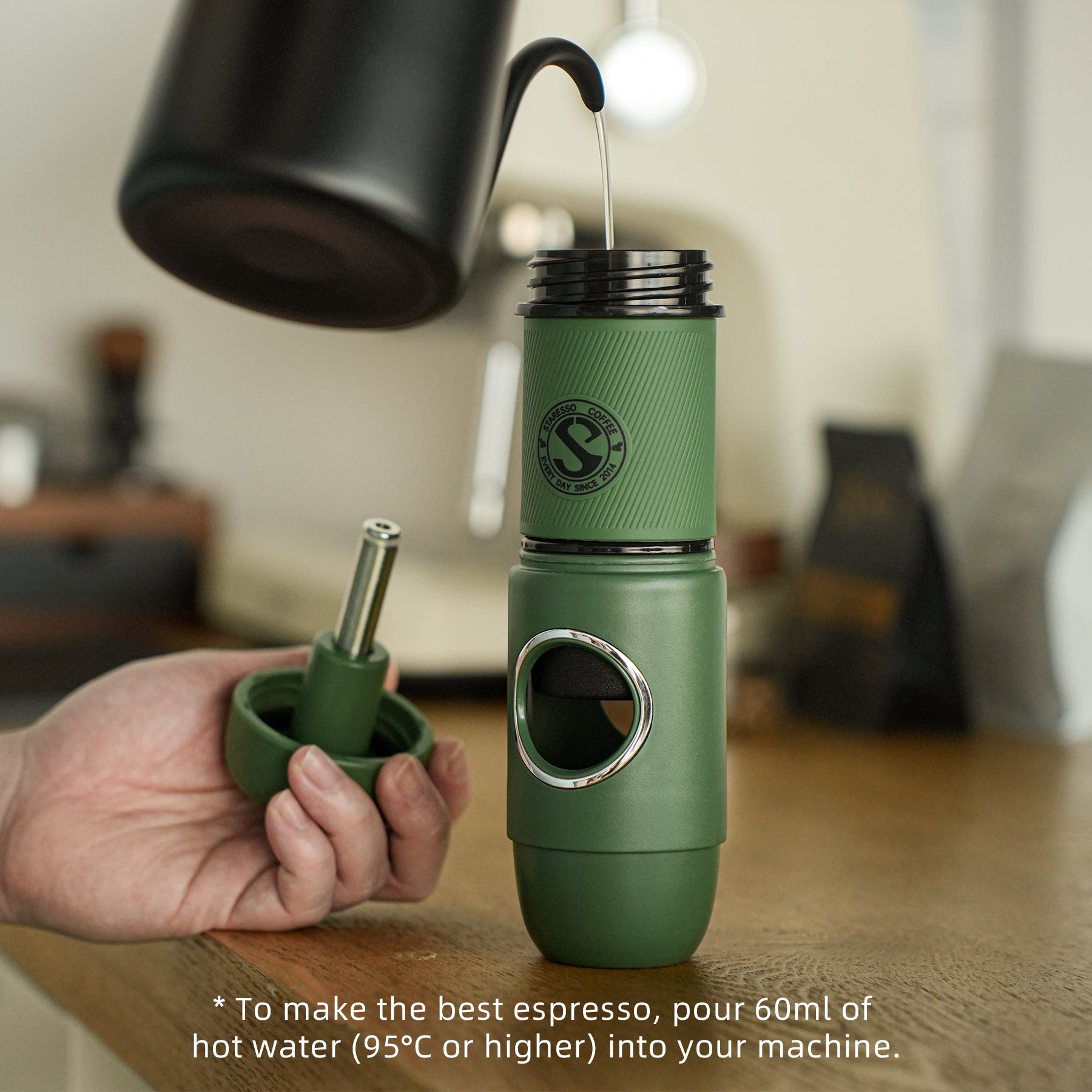 Travel NS: Portable Espresso Machine for Travel, Camping and Office