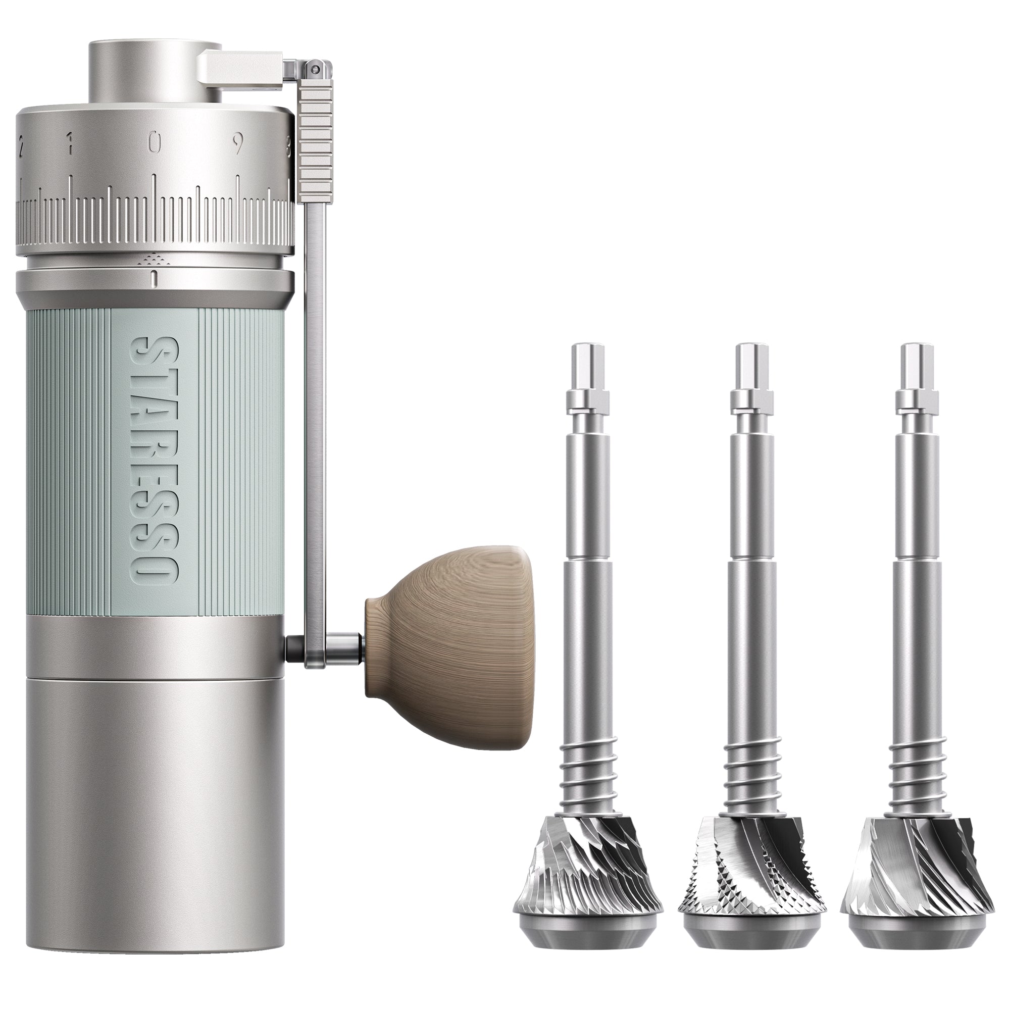 D9+ New | 3 Burrs | Flavor Matrix & SwiftClean Manual Grinder