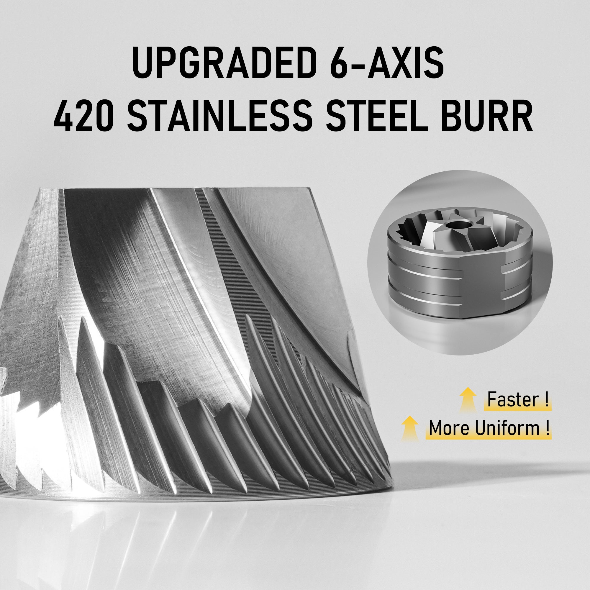 [NEW ARRIVEL] STARESSO Manual Coffee Grinder | Discovery - D6 PLUS