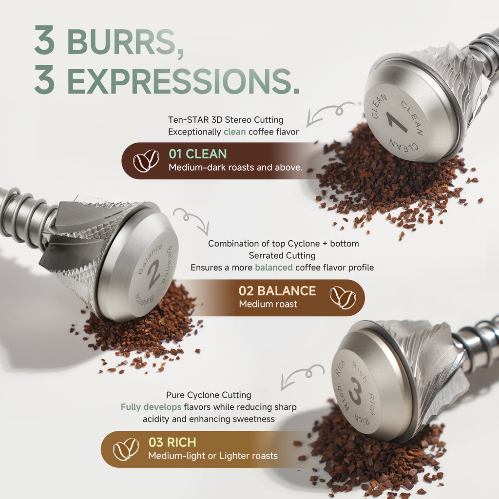 STARESSO Flavor Matrix, Professional Manual Coffee Grinder