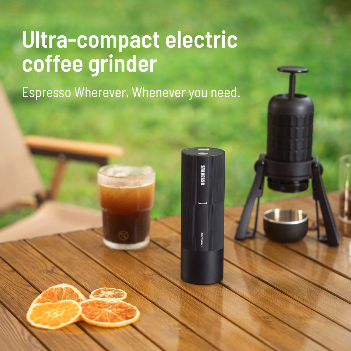 STARESSO Electric Coffee Grinder Discovery II-D6E PLUS