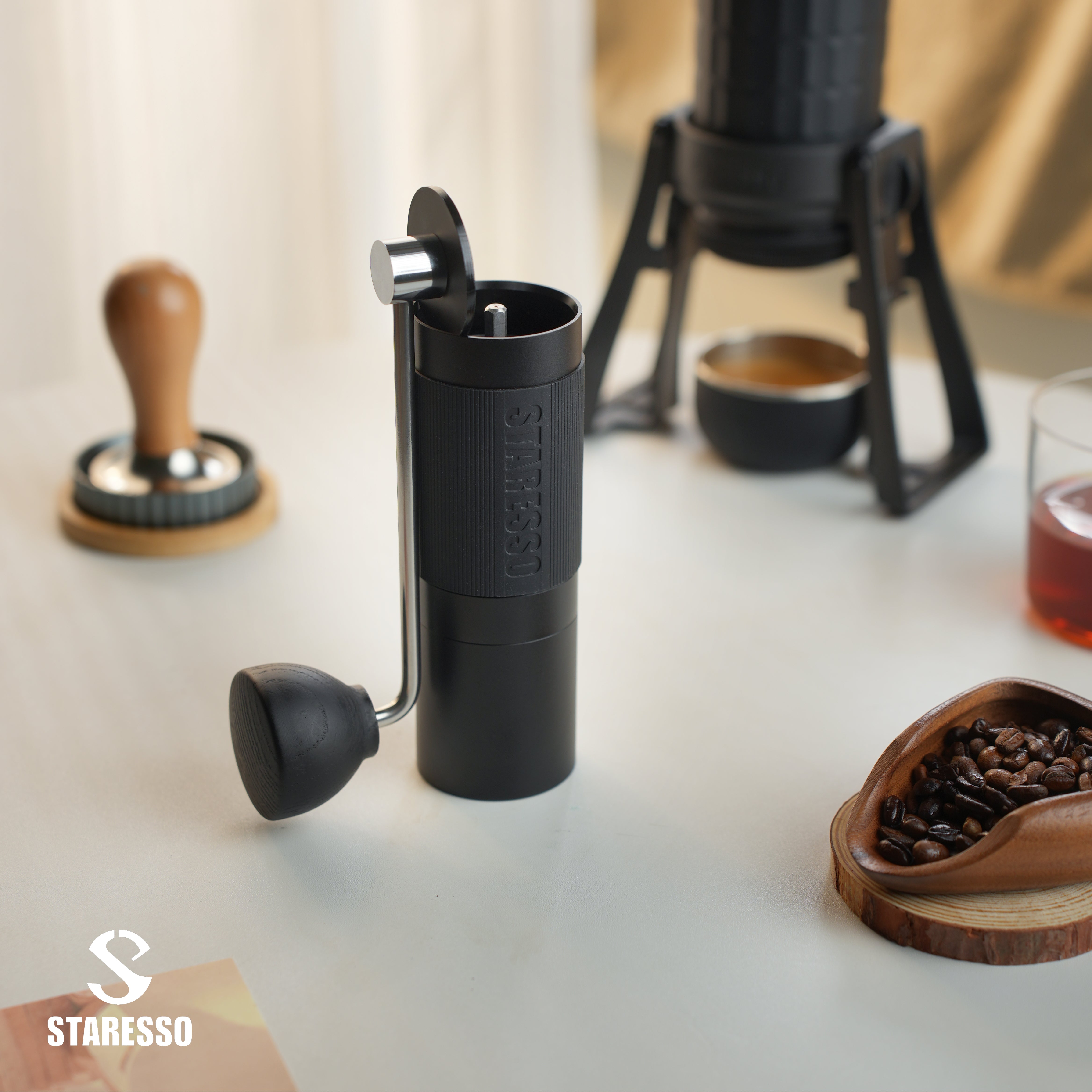 [NEW ARRIVEL] STARESSO Manual Coffee Grinder | Discovery - D6 PLUS