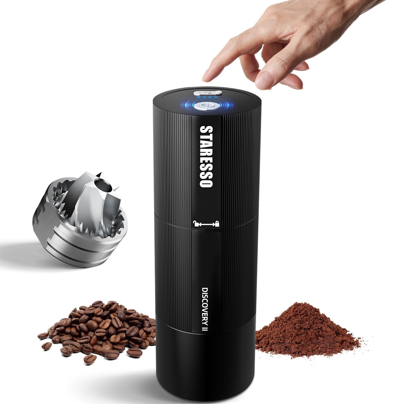 STARESSO Electric Coffee Grinder Discovery II-D6E PLUS