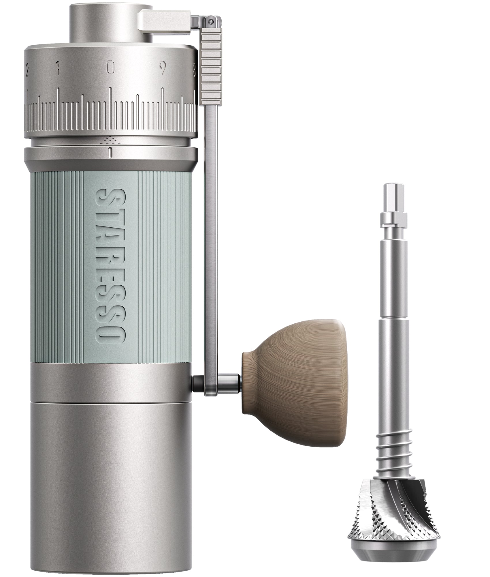 D9+ New | 3 Burrs | Flavor Matrix & SwiftClean Manual Grinder