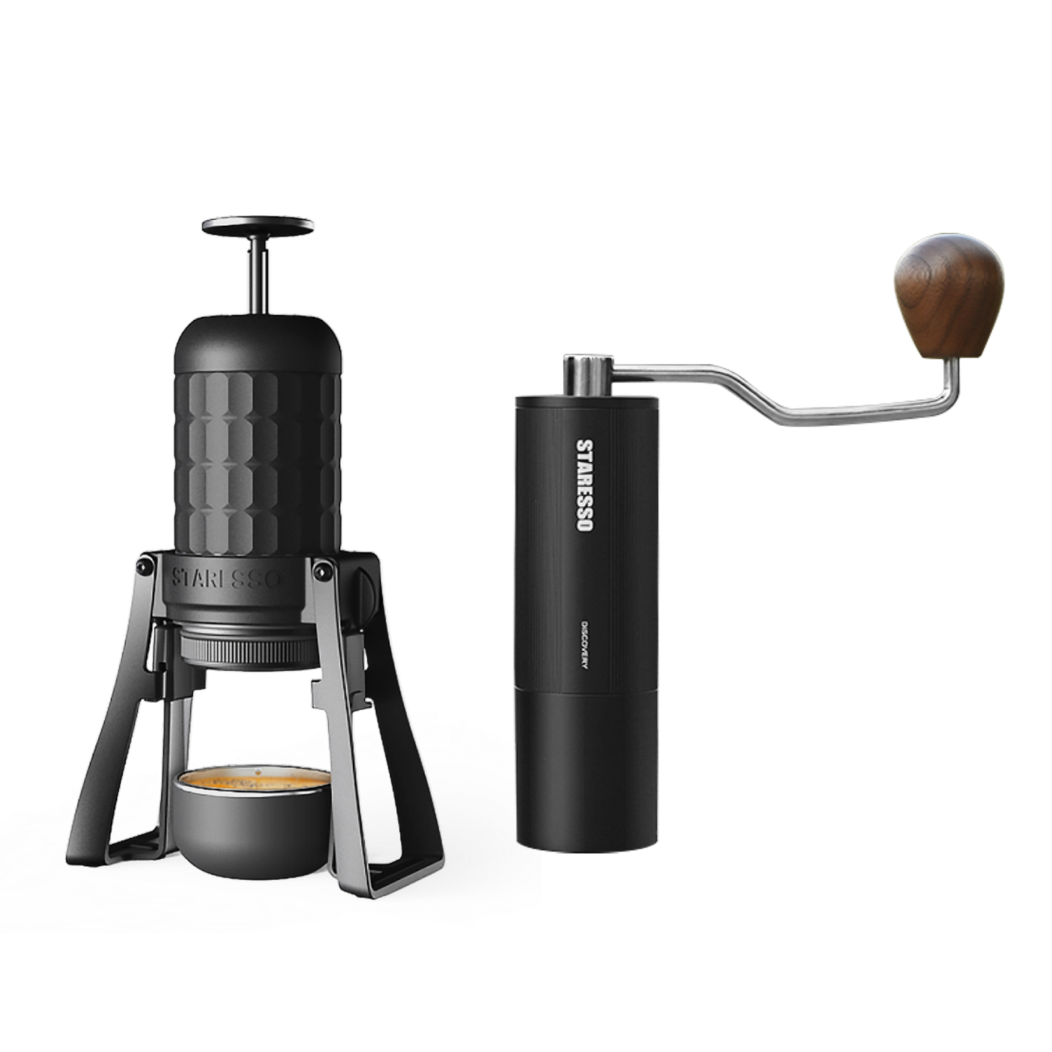 portable coffee maker and grinder