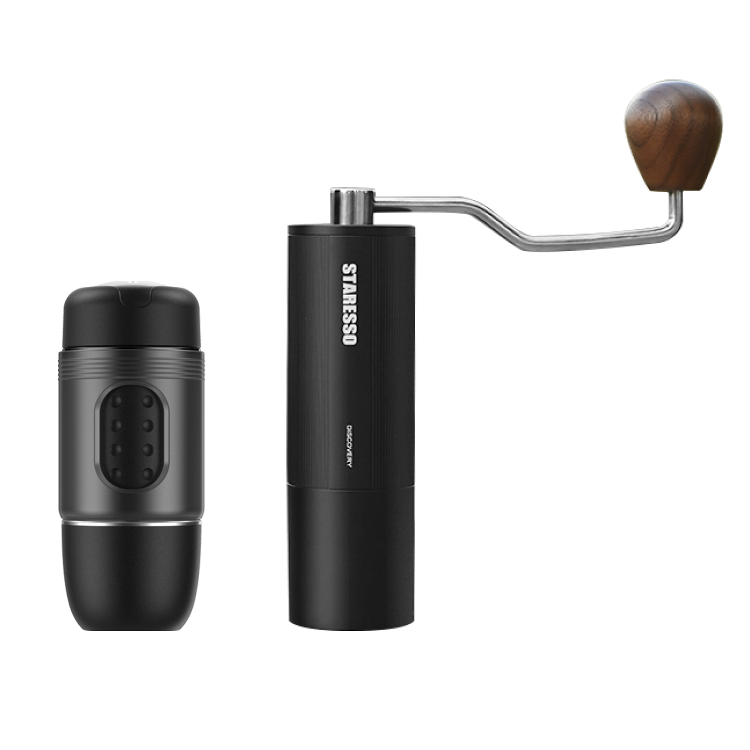 portable coffee maker and grinder