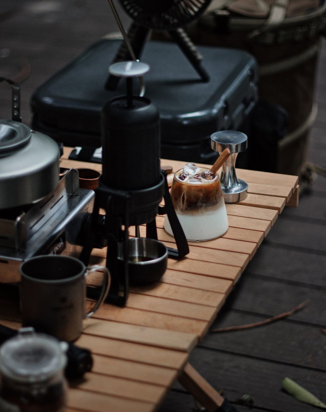 Pod-Friendly Mobile Coffee Makers : Staresso portable espresso maker